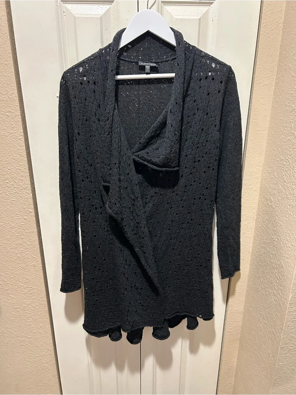 Eileen Fisher “Flutter” Merino Wool 100% Cardigan , Small